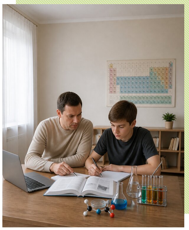 Репетитор по химии 8 класс в Ступине по цене от 1247 р. | Репетитор-Стп